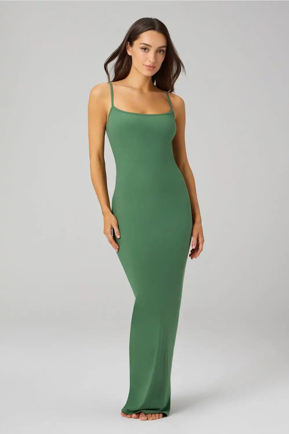 Soft Rib Maxi Dress