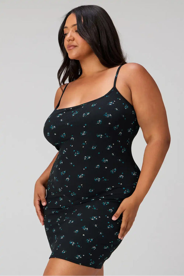 Soft Rib Mini Dress