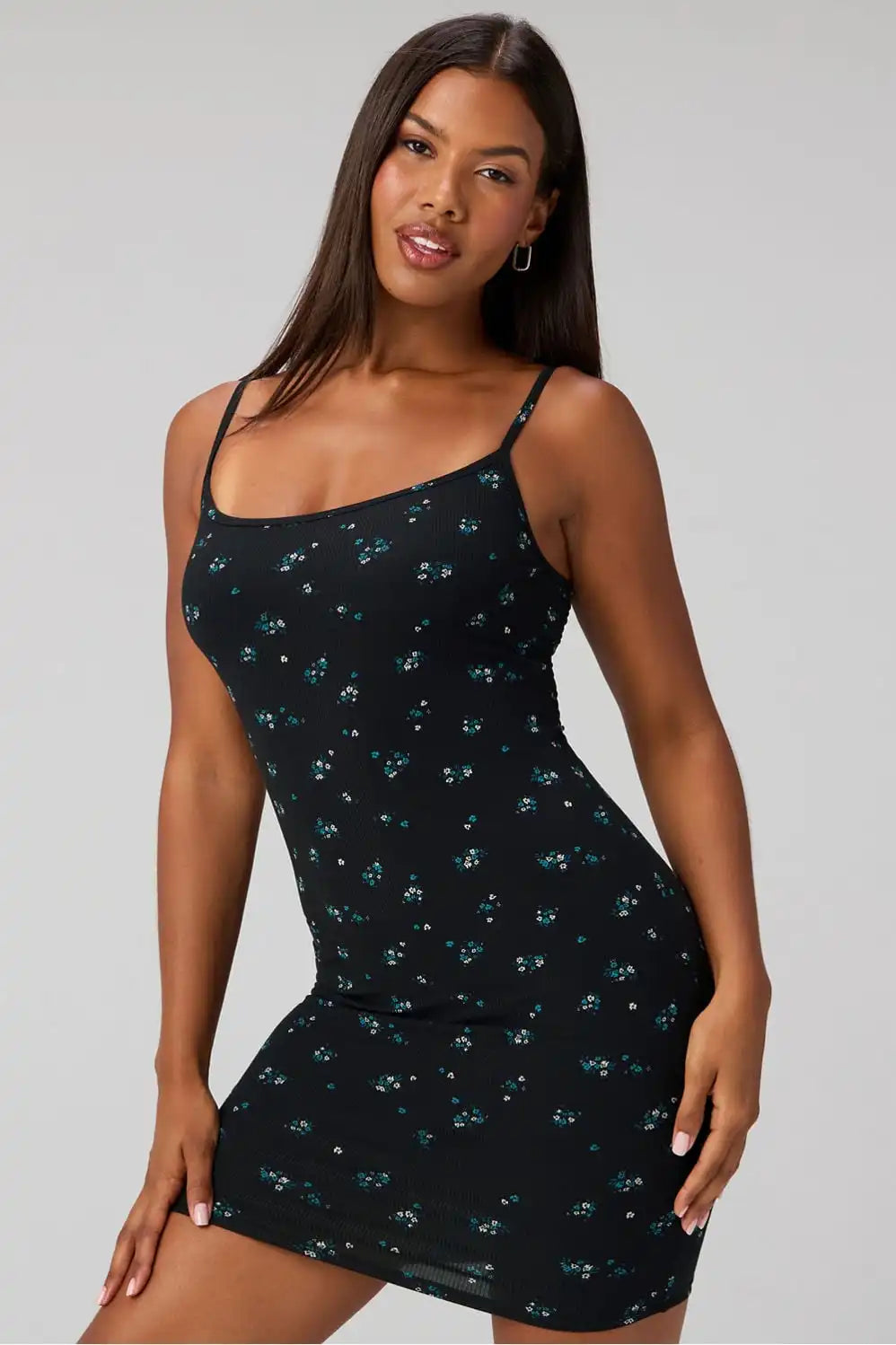 Soft Rib Mini Dress Main image