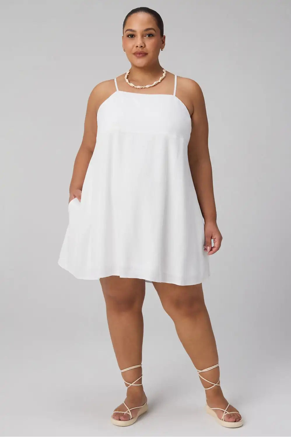 Lifestyle Linen Shift Dress
