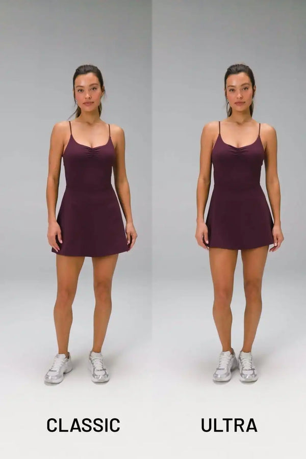 PureLuxe Ruched Ultra Mini Dress