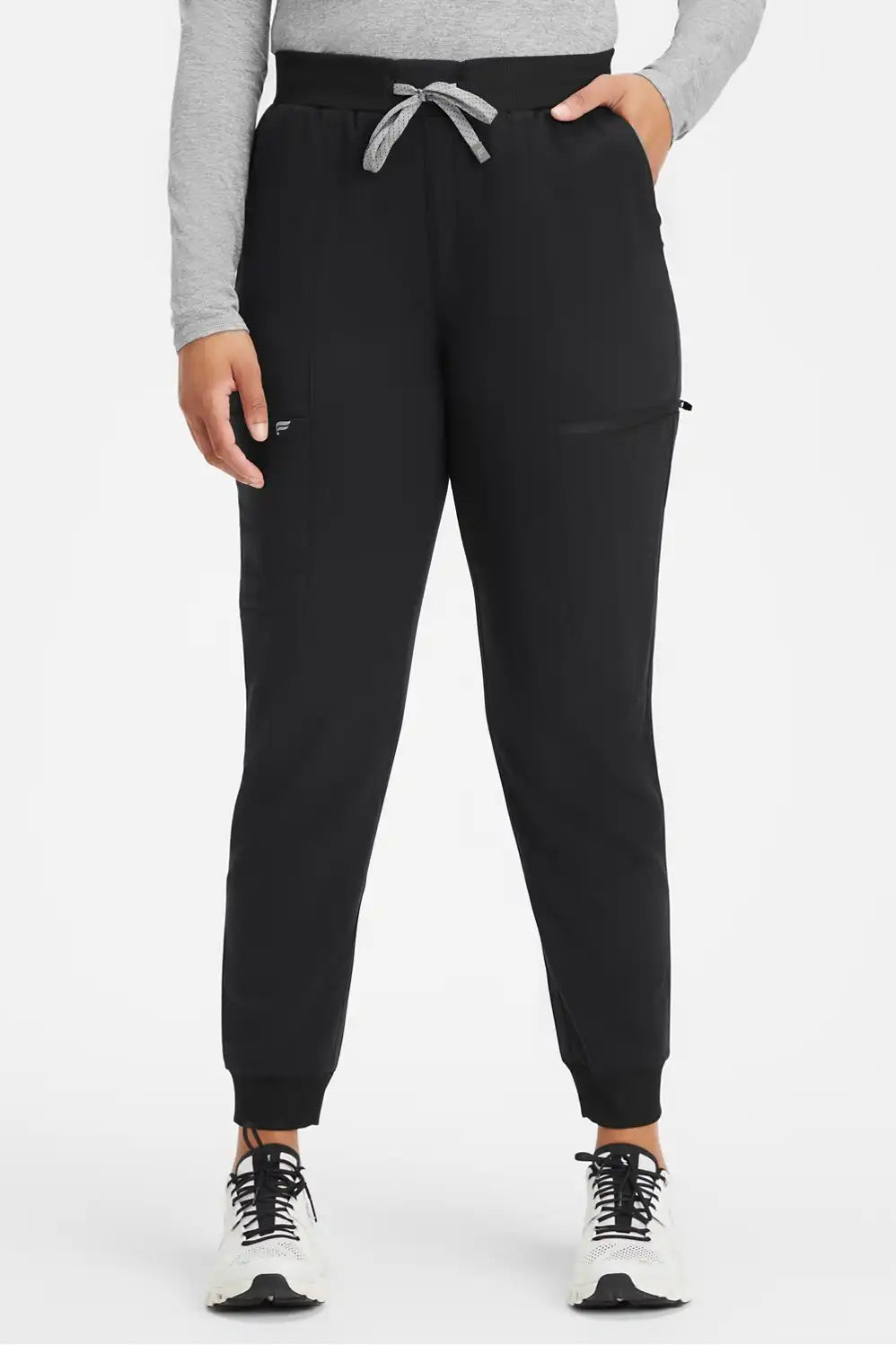 Method 2-Pocket Top + Mid-Rise On-Call Scrub Jogger