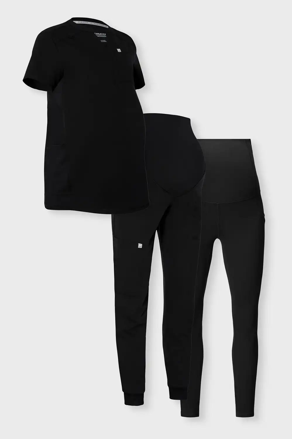 Instinct Maternity Top + On-Call Maternity Jogger + PureLuxe Maternity Legging Main image