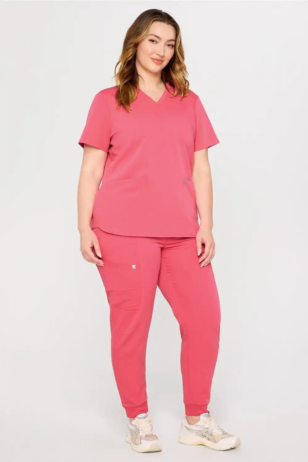 Method 2-Pocket Top + Mid-Rise On-Call Scrub Jogger