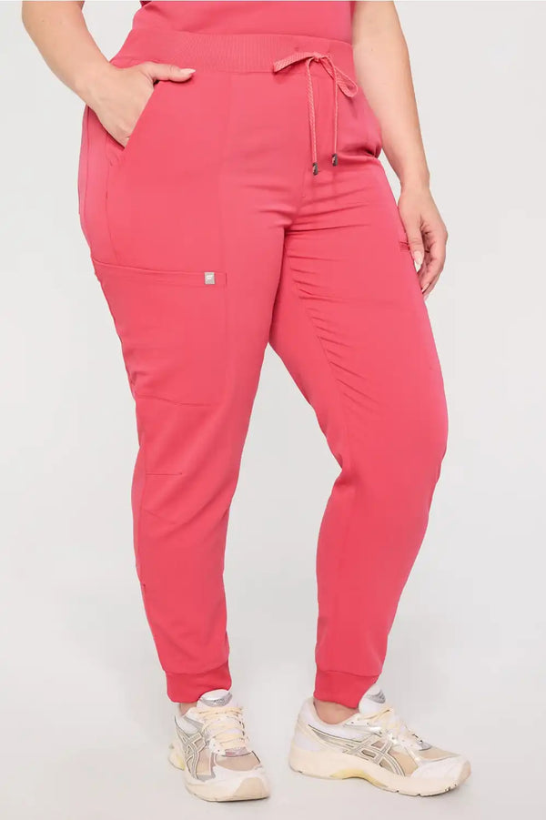 Method 2-Pocket Top + Mid-Rise On-Call Scrub Jogger