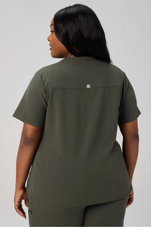 Vital 1-Pocket Top + Mid-Rise On-Call Scrub Jogger
