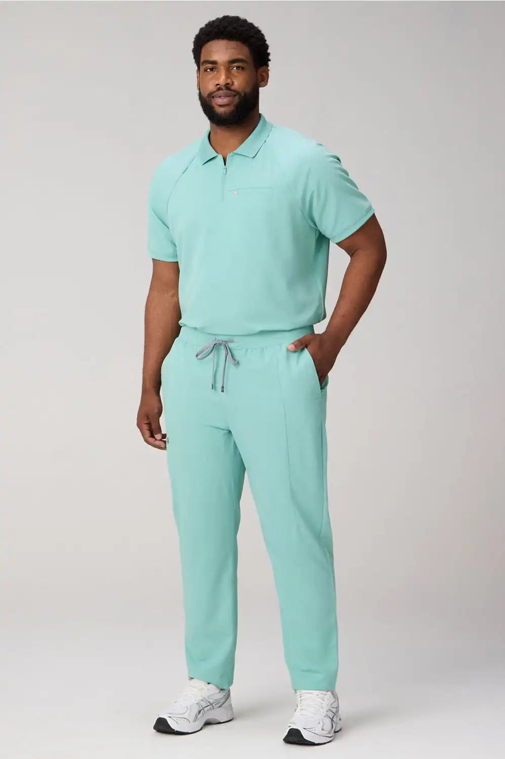 All-Day Zip Polo + Intake Pant Set