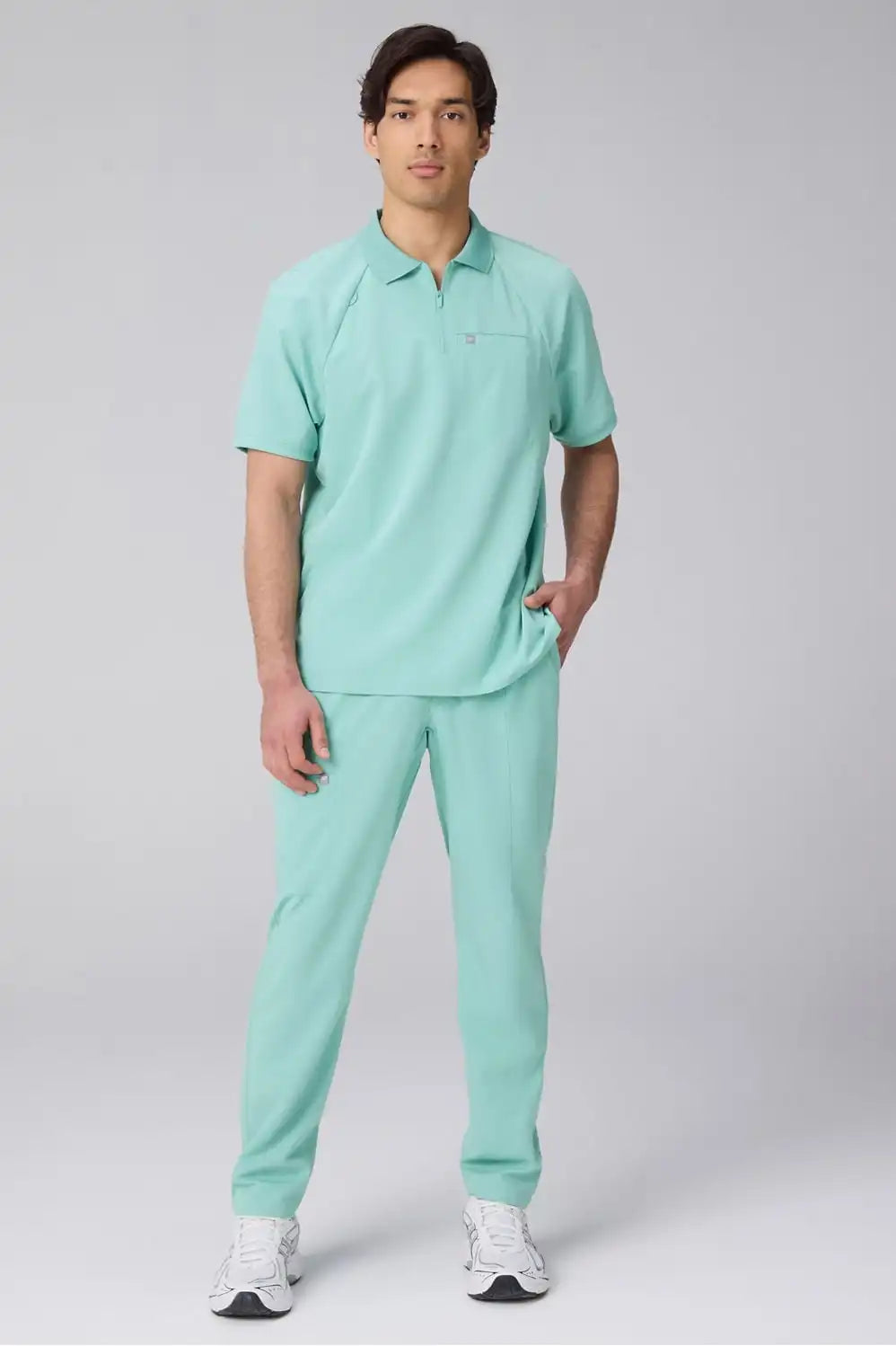 All-Day Zip Polo + Intake Pant Set