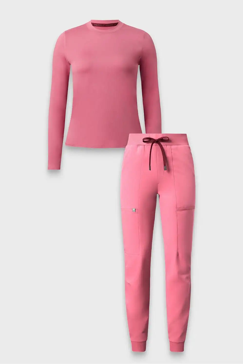 Core Long-Sleeve Underscrub + Mid-Rise On-Call Scrub Jogger Set Main image