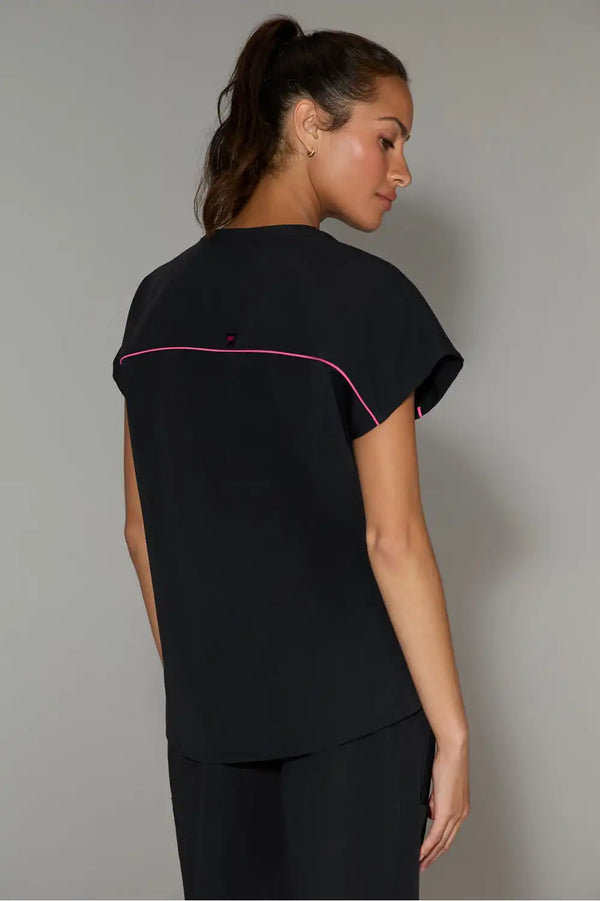 Evolve Oversized Scrub Top (Reflective) + Mid-Rise On-Call Scrub Jogger