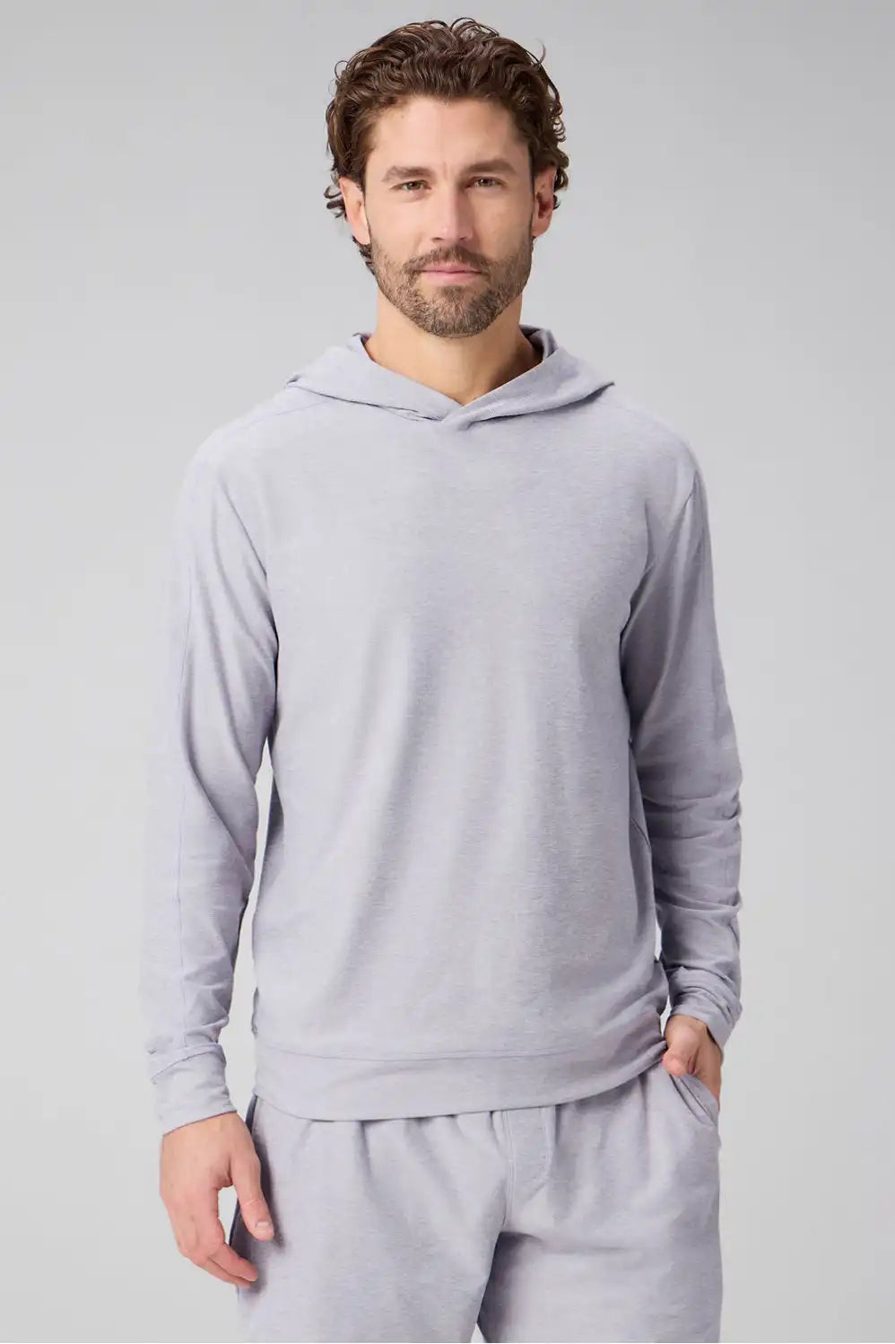 The Cloud Jersey Hoodie + Short 2-Piece Outfit Secondary image
