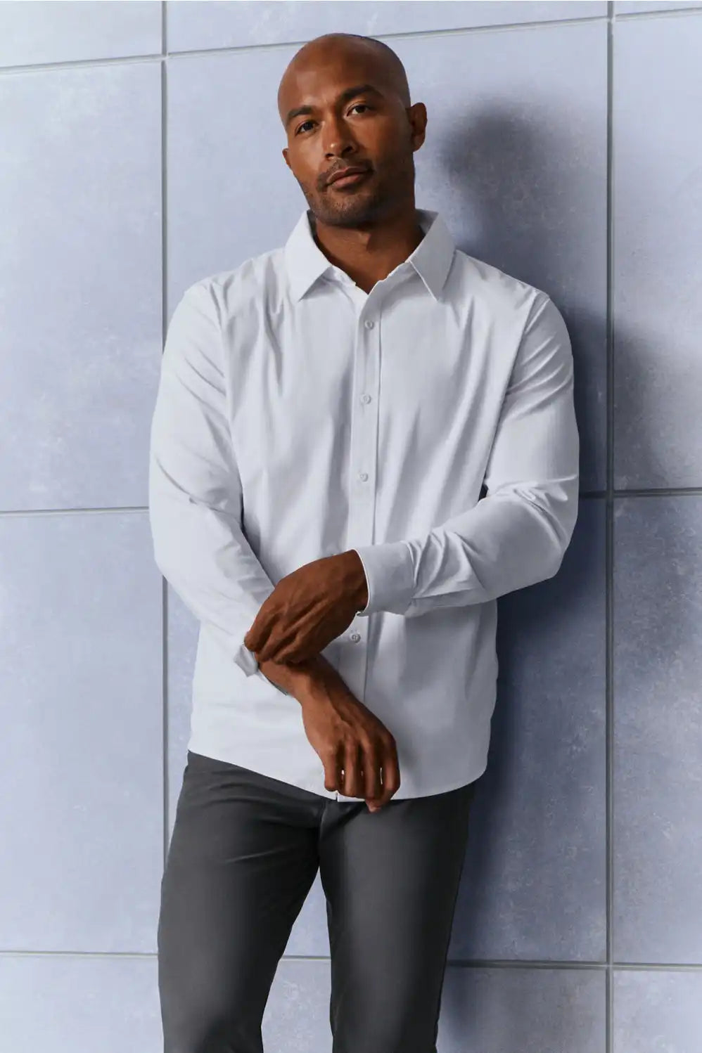 The Don Long Sleeve Button Up (Slim Fit)+ Don Pant (Slim fit) 2-Piece Outfit