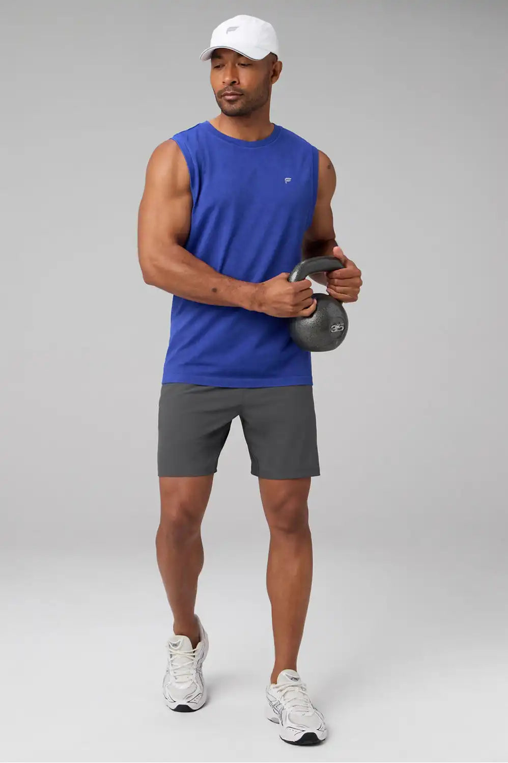 The Training Day Muscle Tank + O2 Run Short 2-Piece Outfit Main image