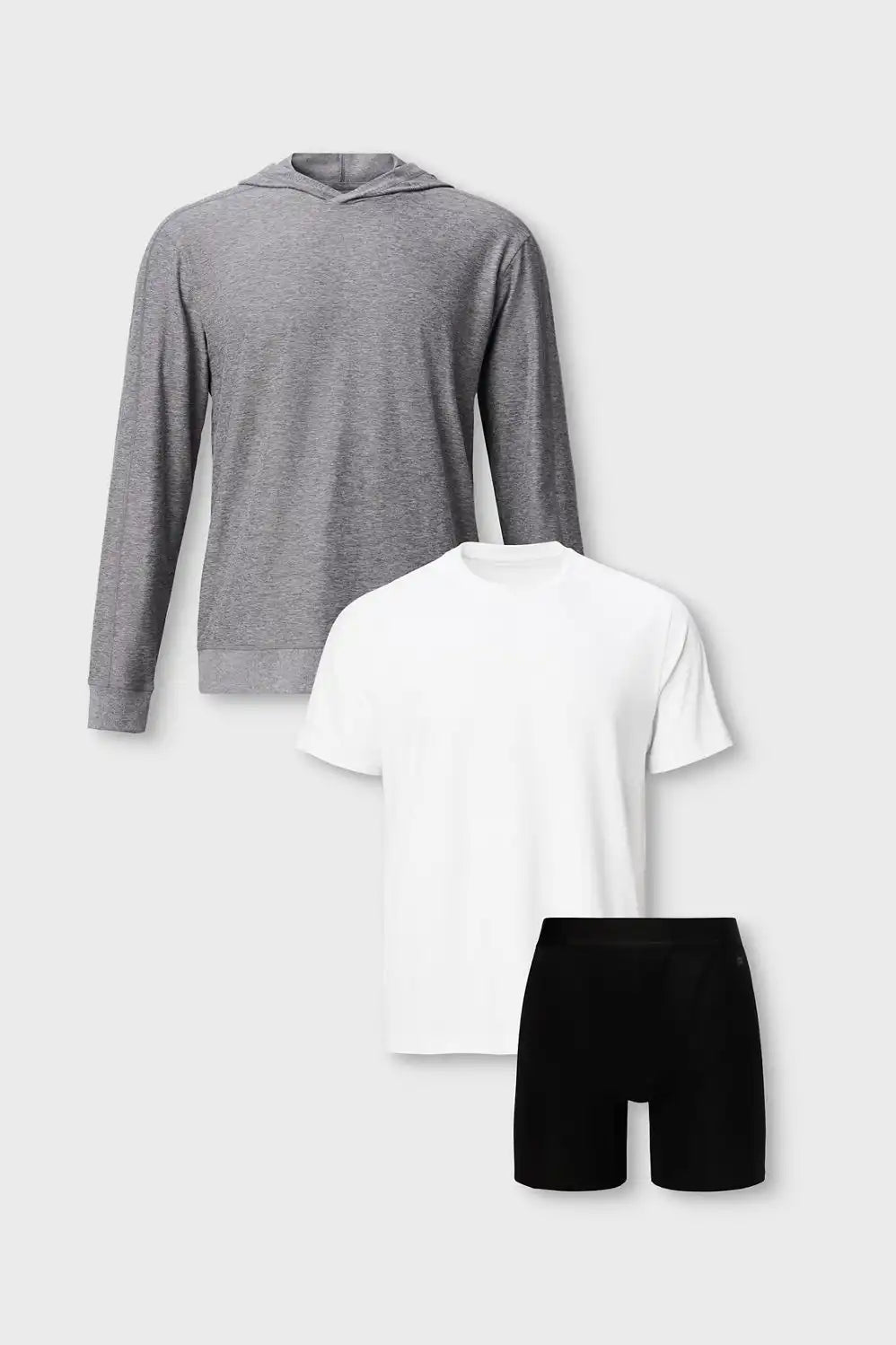 The Cloud Jersey Tee + Cloud Jersey Hoodie + Boxer Brief 3-Piece Bundle Main image