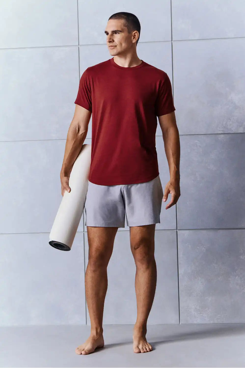 The 24-7 Tee (Curved Hem) + Cloud Jersey Short 2-Piece Outfit