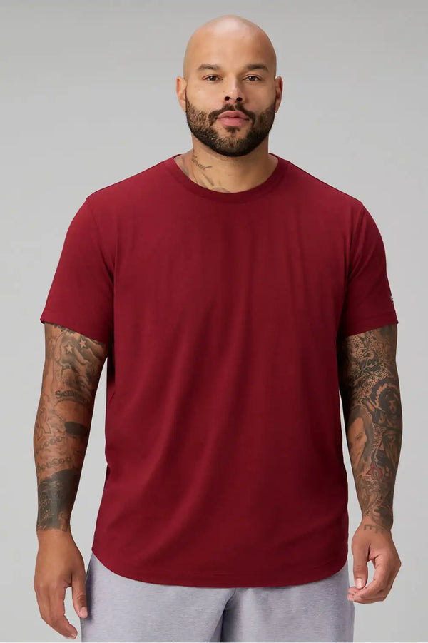 The 24-7 Tee (Curved Hem) + Cloud Jersey Short 2-Piece Outfit