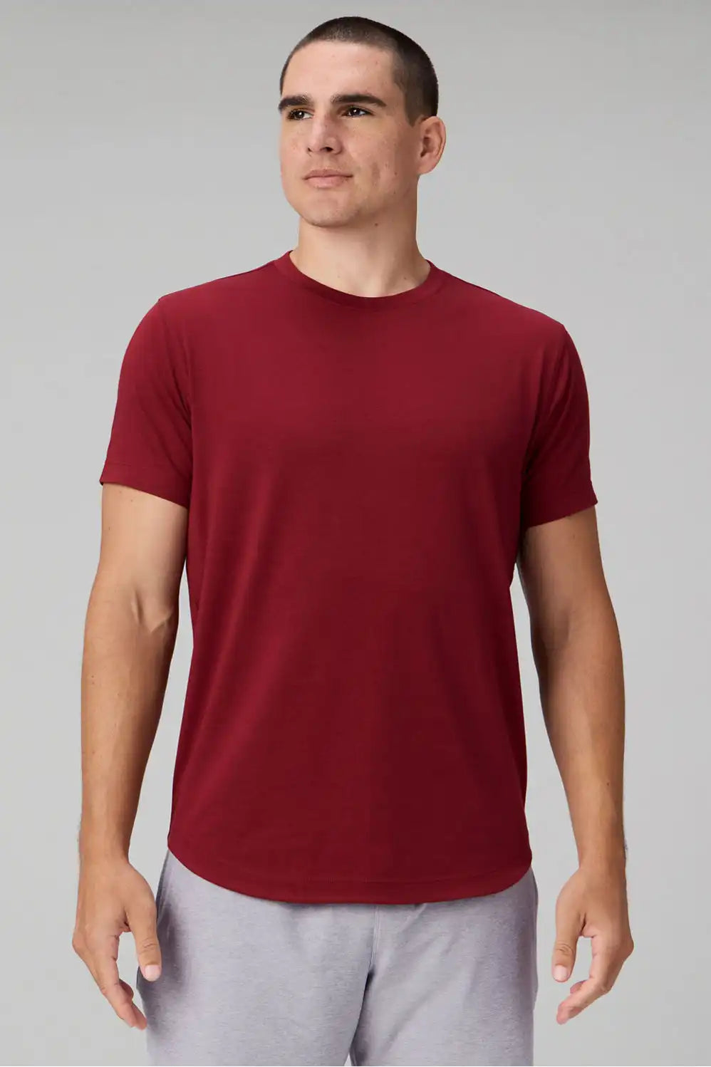The 24-7 Tee (Curved Hem) + Cloud Jersey Short 2-Piece Outfit