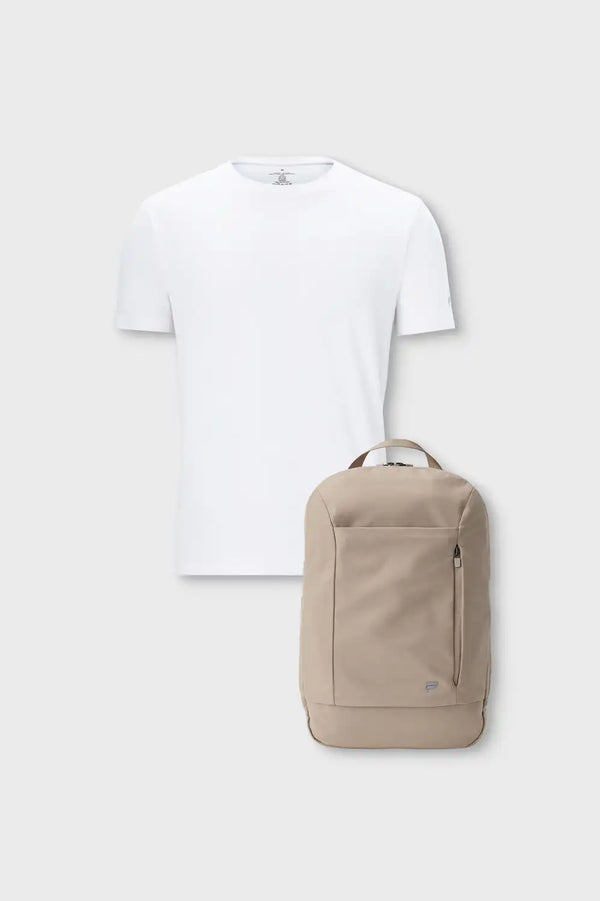 The 24-7 Tee + Sleek Backpack 2-Piece Bundle