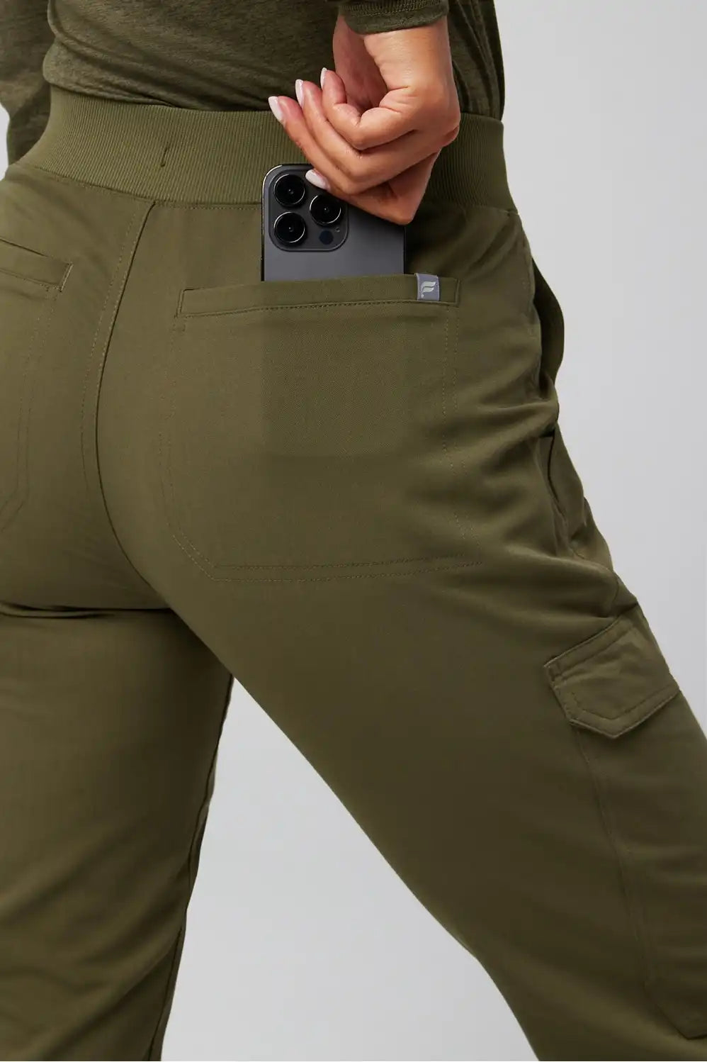 Evoke Cargo Scrub Jogger