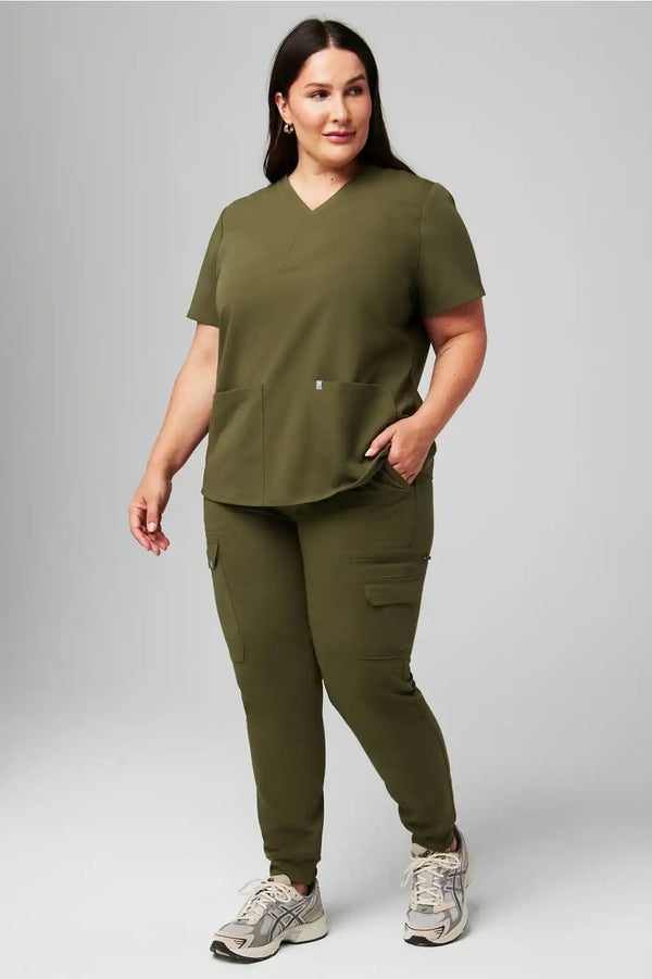 Evoke Cargo Scrub Jogger