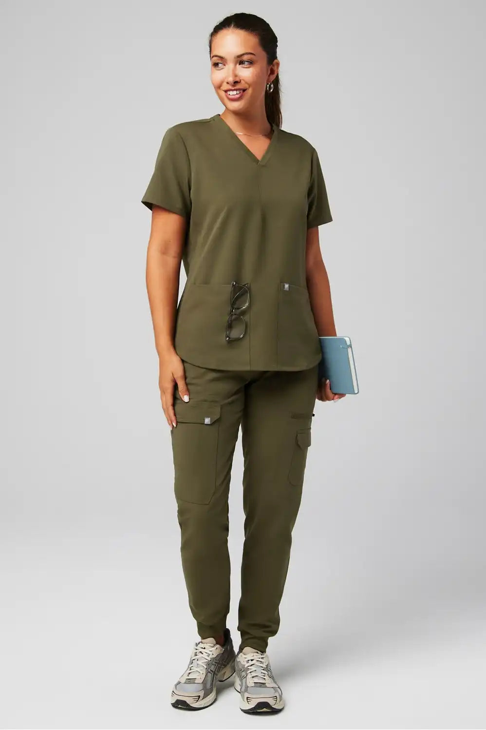 Evoke Cargo Scrub Jogger