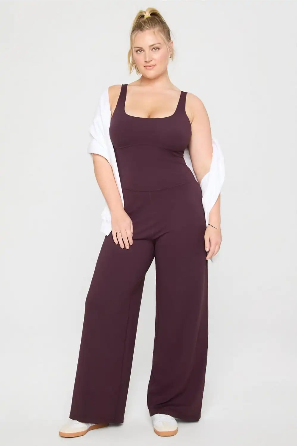 PureLuxe Wide-Leg Jumpsuit Main image