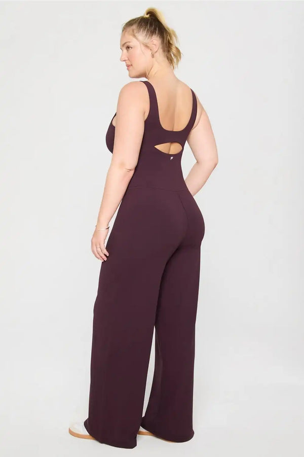 PureLuxe Wide-Leg Jumpsuit