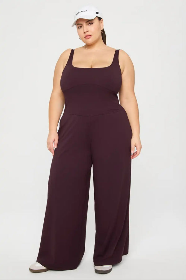 PureLuxe Wide-Leg Jumpsuit