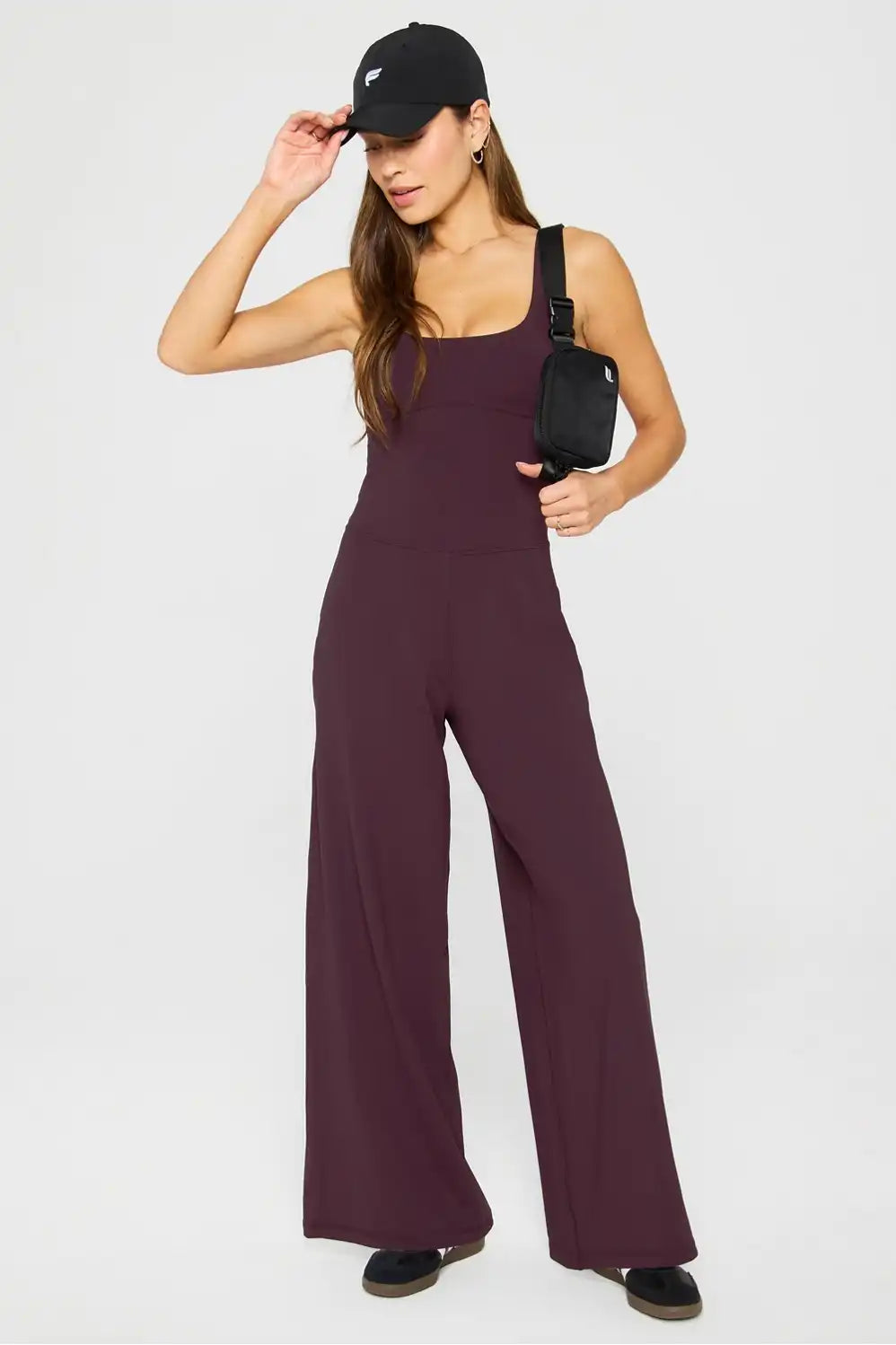 PureLuxe Wide-Leg Jumpsuit