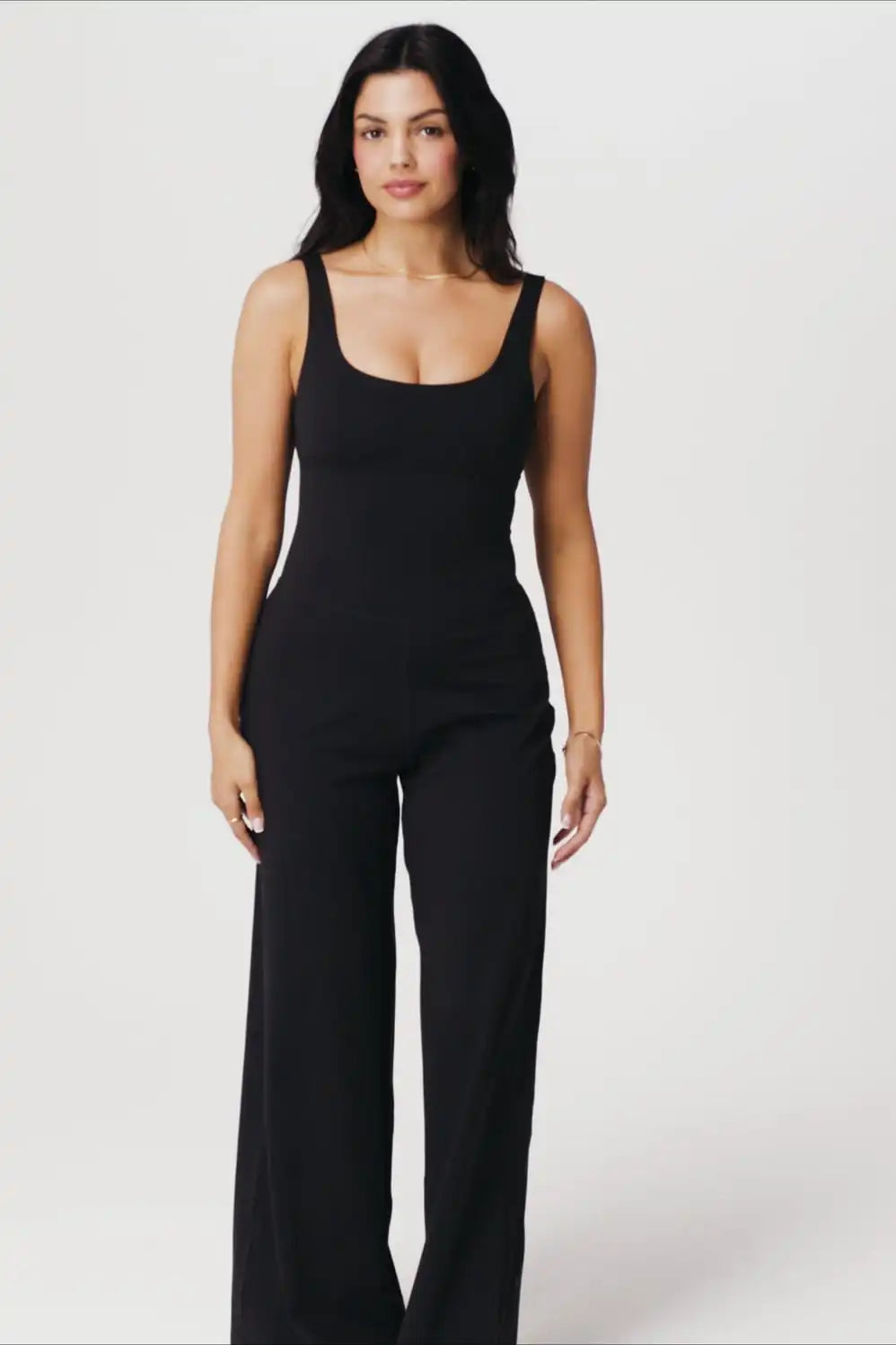 PureLuxe Wide-Leg Jumpsuit