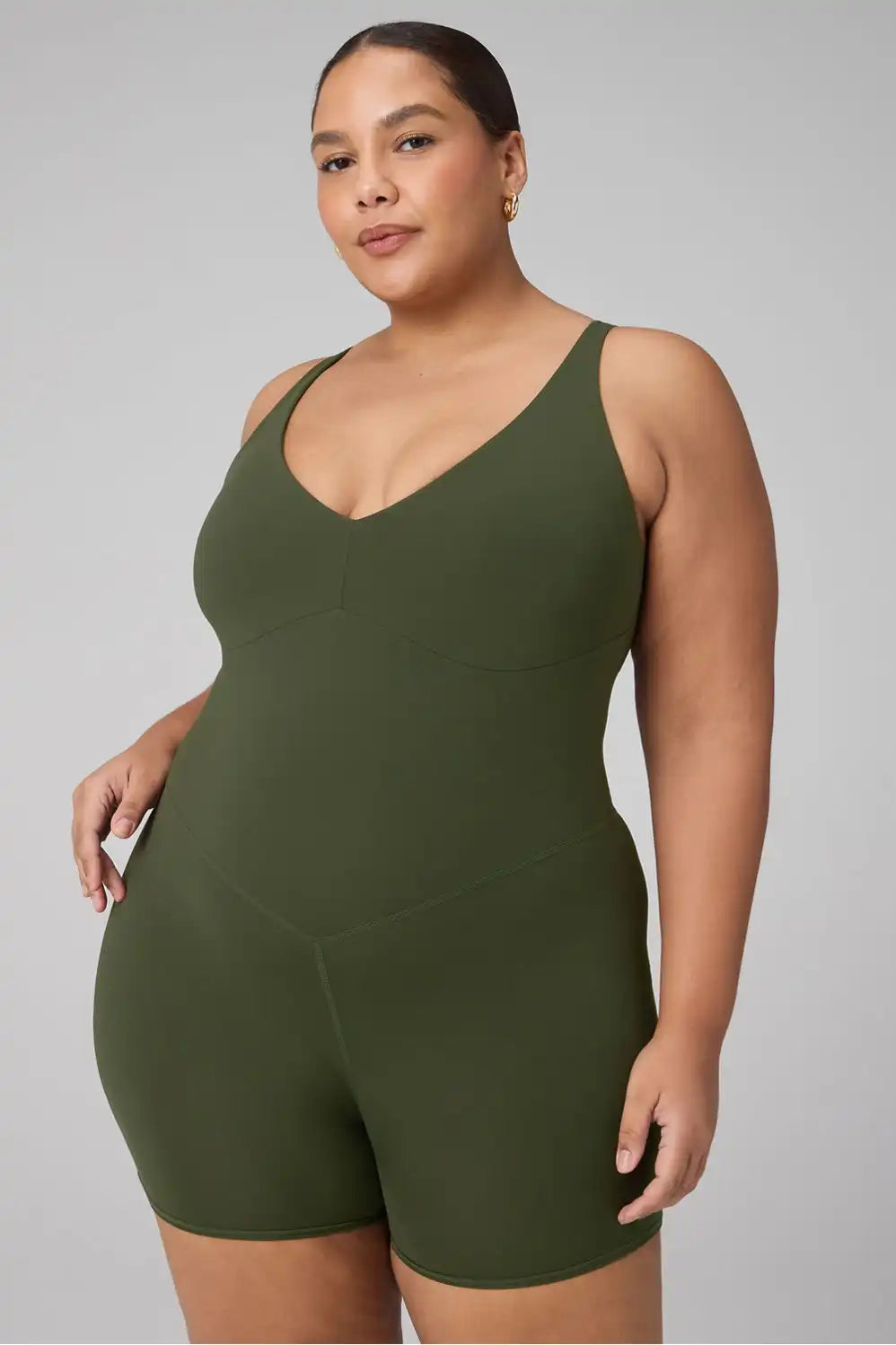 PureLuxe TLC Short Jumpsuit 4"