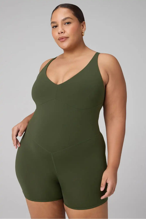 PureLuxe TLC Short Jumpsuit 4"