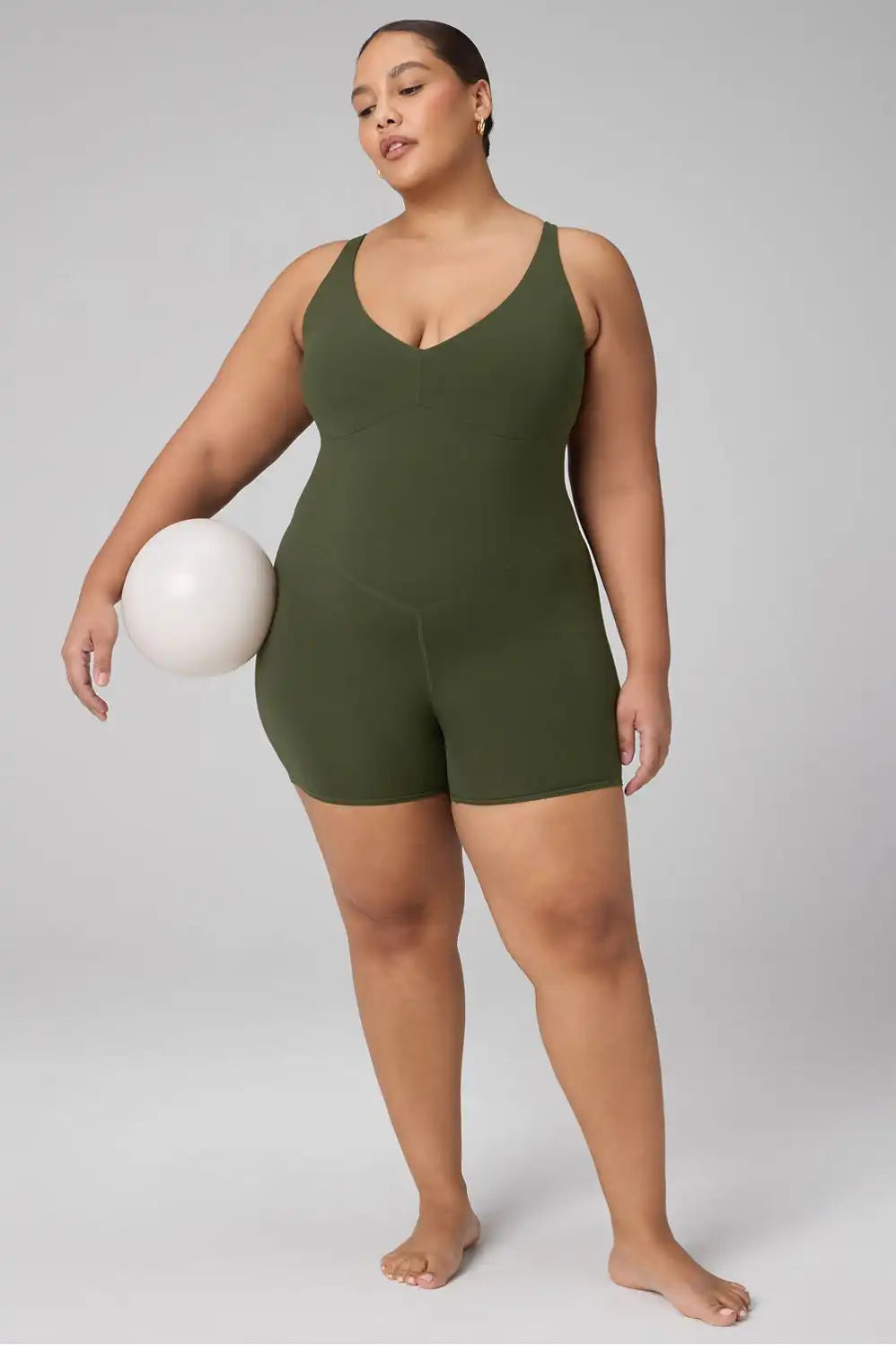 PureLuxe TLC Short Jumpsuit 4"