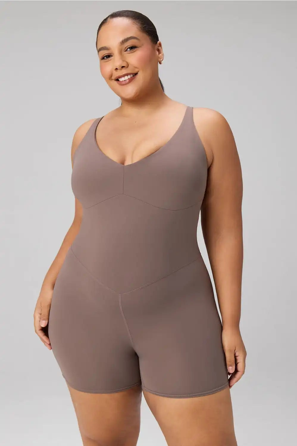 PureLuxe TLC Short Jumpsuit 4"