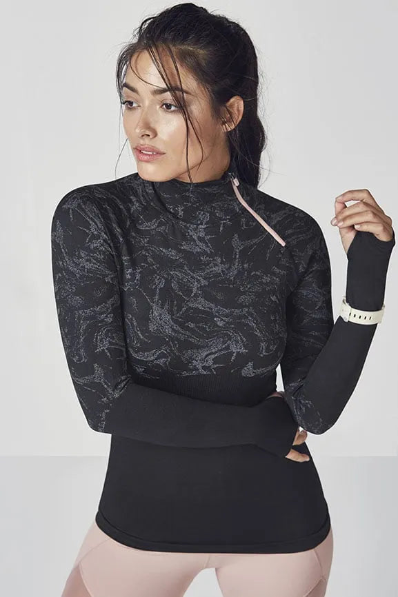 Amelie Seamless Long-Sleeve Pullover Main image