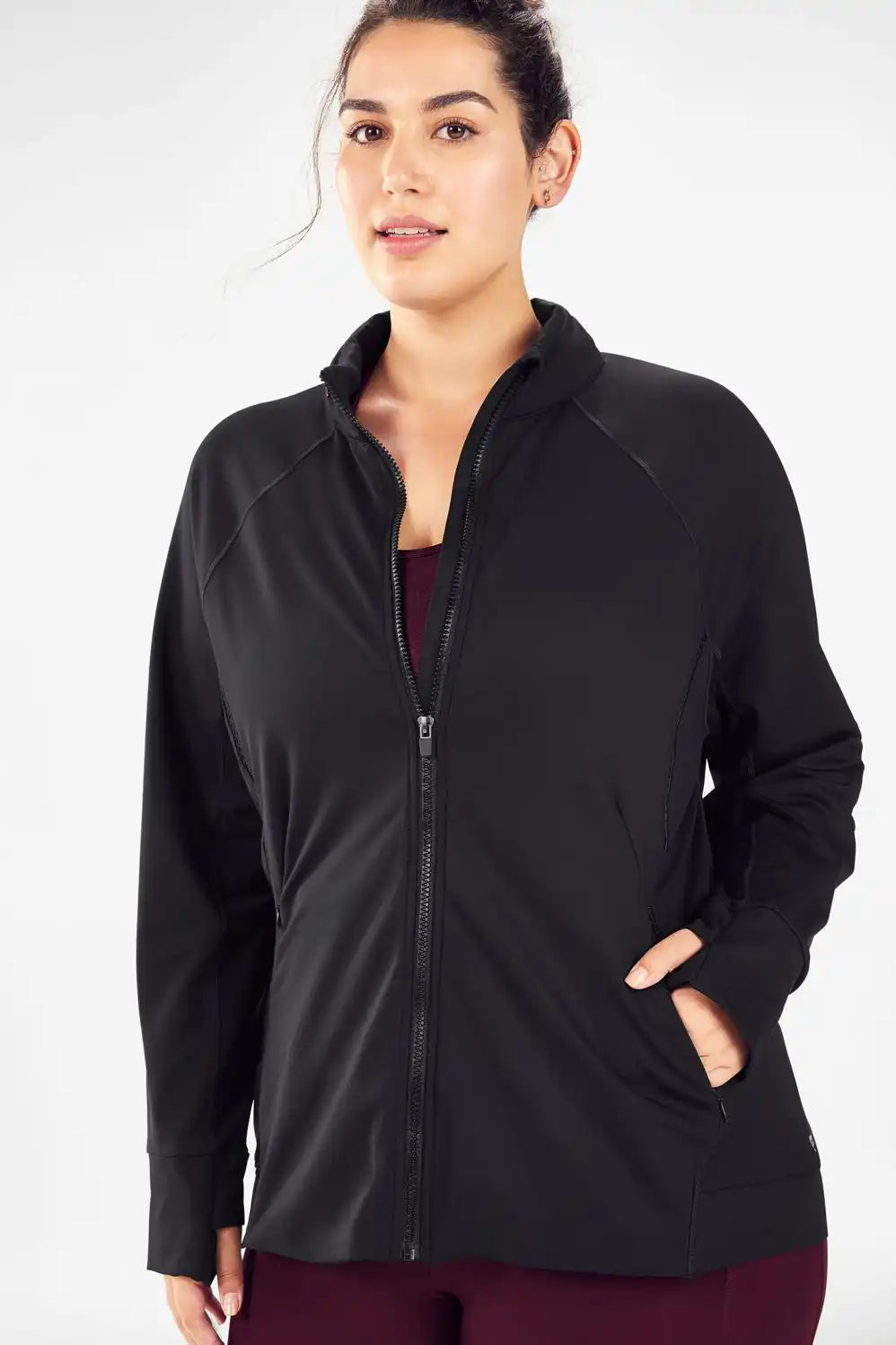 Bri Mock Neck Jacket