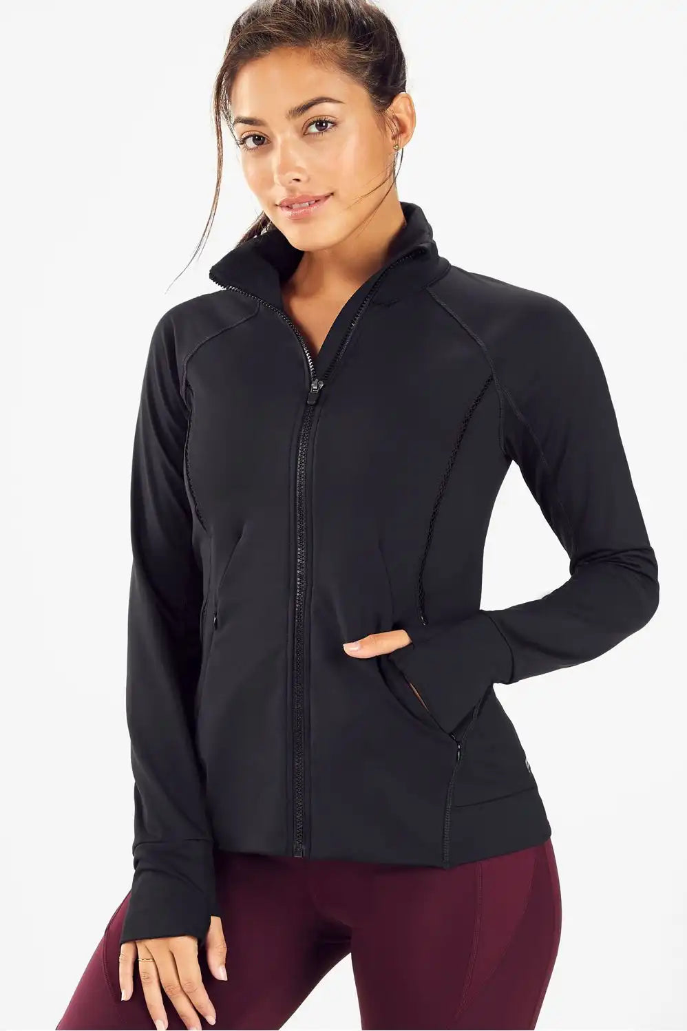 Bri Mock Neck Jacket