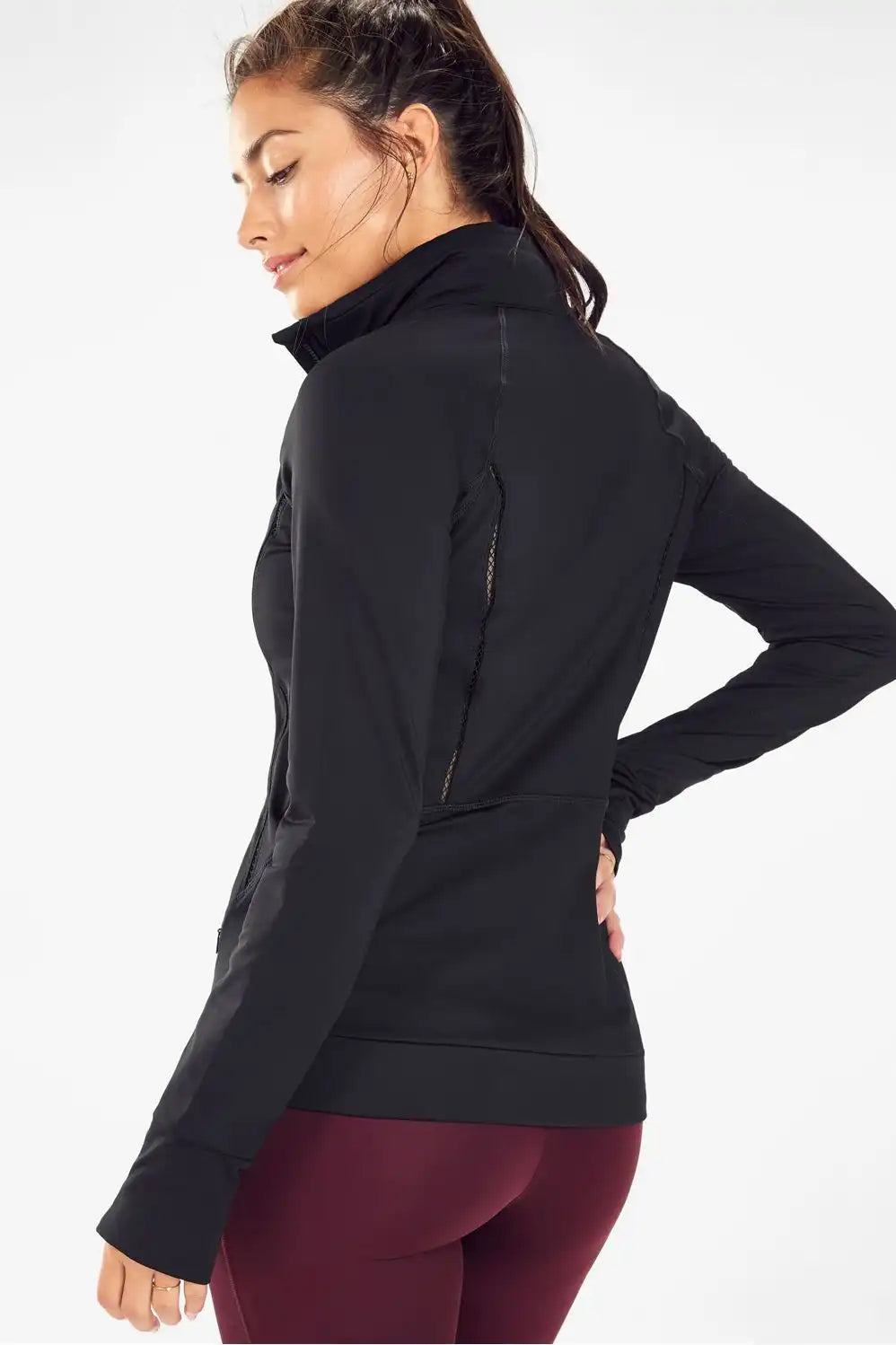 Bri Mock Neck Jacket Secondary image