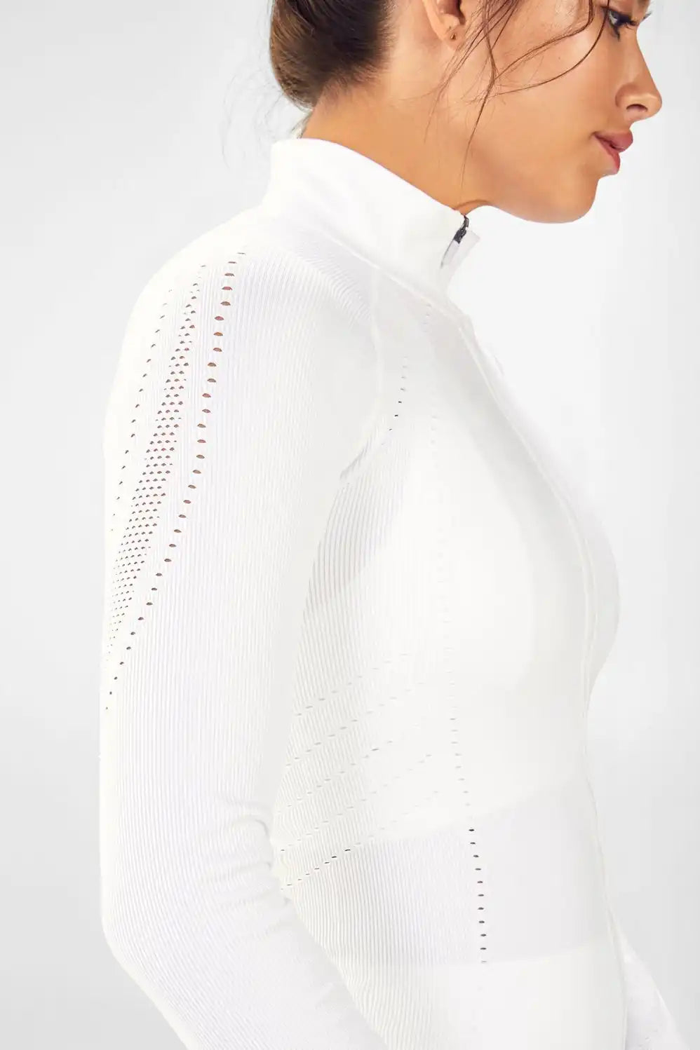 Delta Seamless Long-Sleeve Zip Up Secondary image