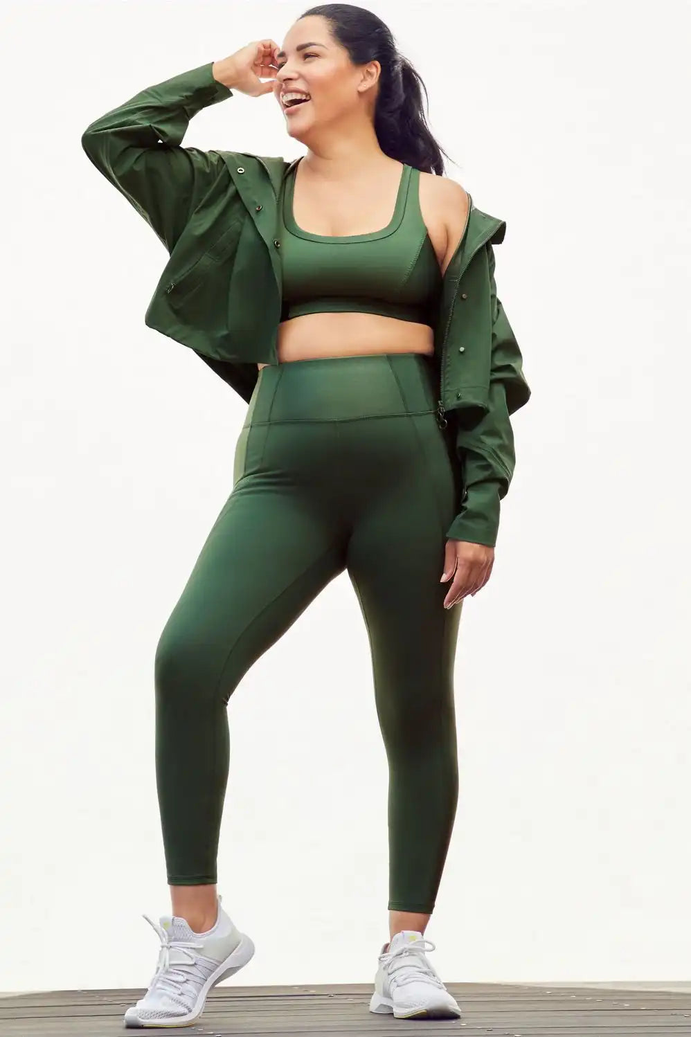 Erika Cropped Hooded Jacket