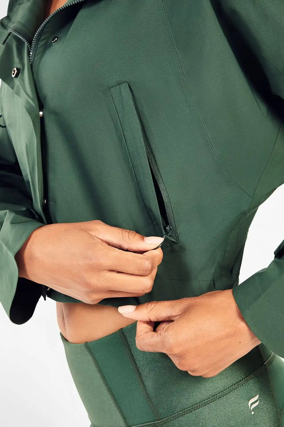 Erika Cropped Hooded Jacket