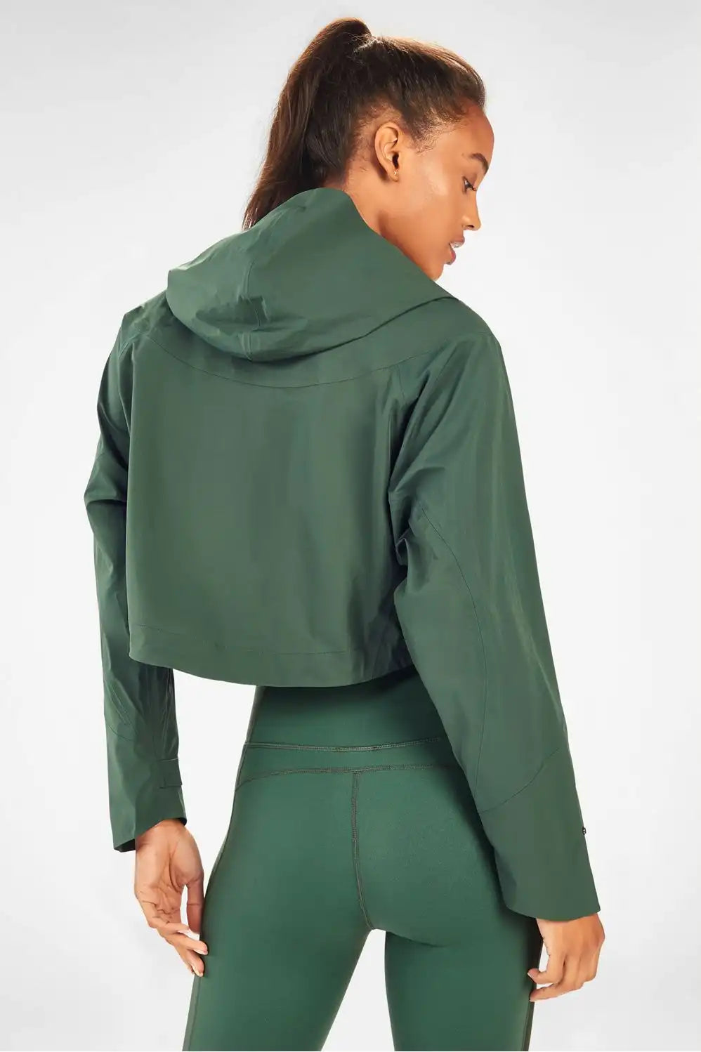 Erika Cropped Hooded Jacket