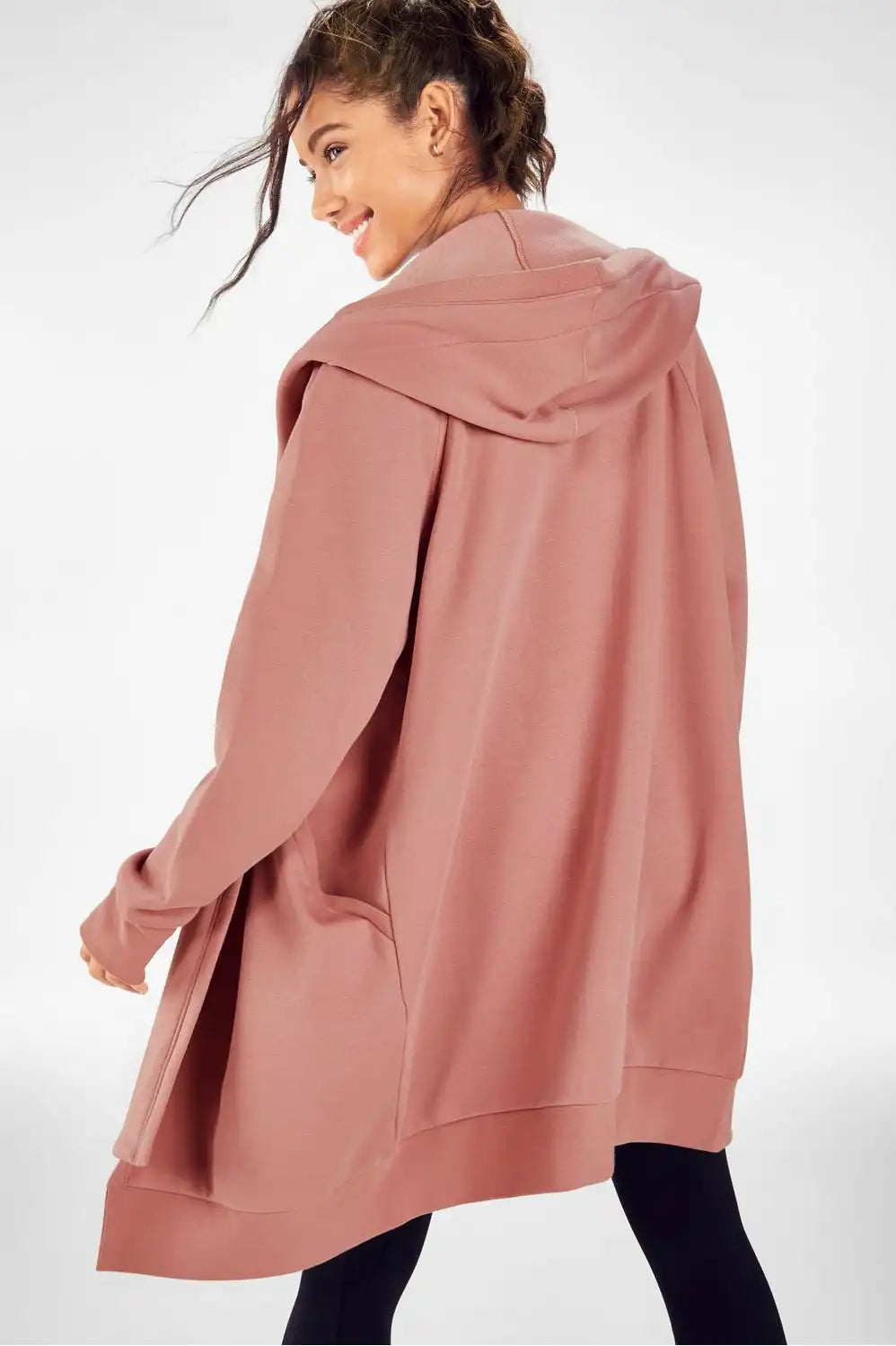 Geri Long Wrap Scarf Cardigan
