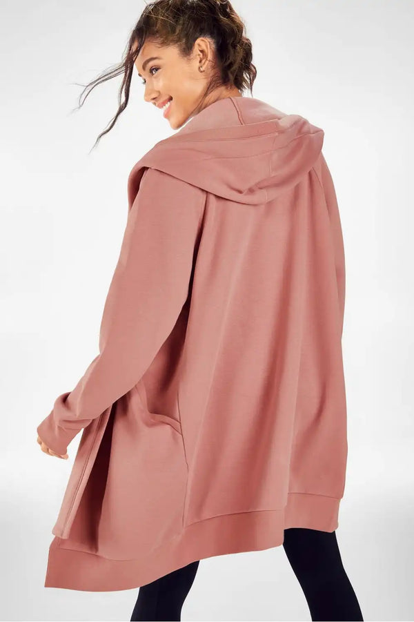 Geri Long Wrap Scarf Cardigan
