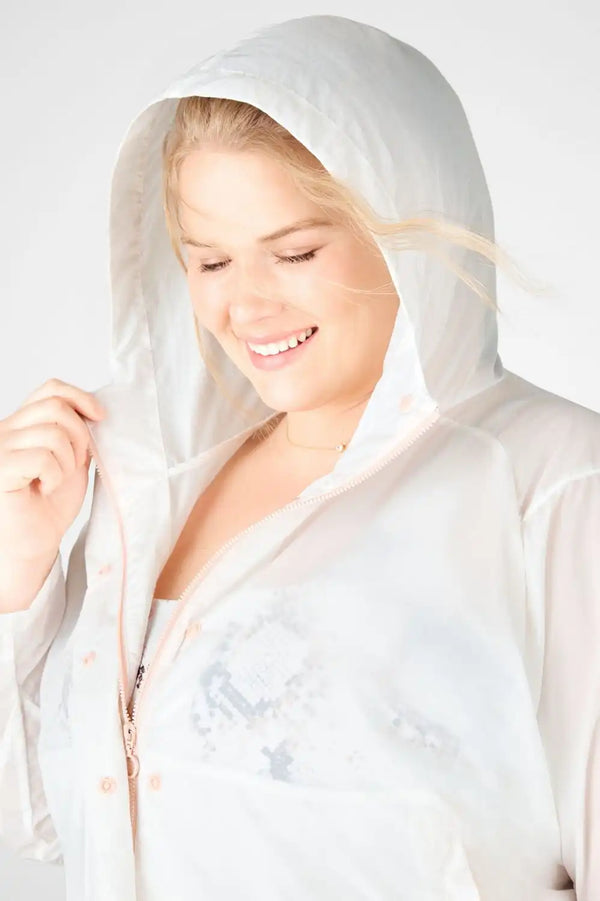 Halle Cropped Hooded Jacket