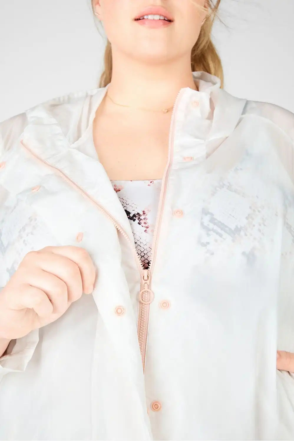 Halle Cropped Hooded Jacket