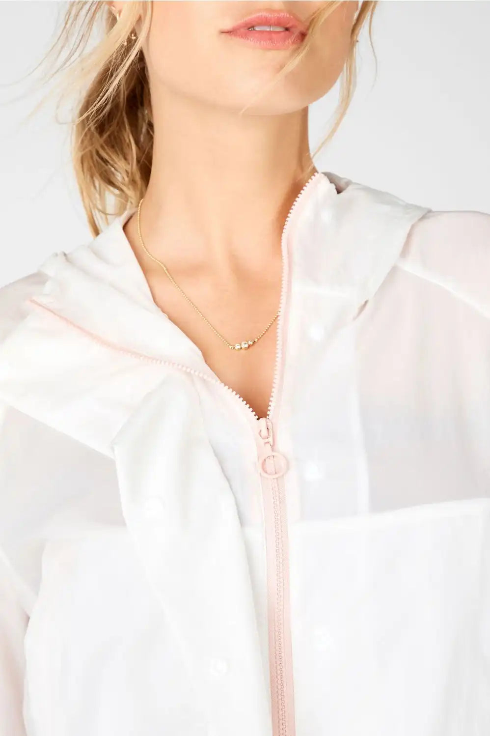 Halle Cropped Hooded Jacket