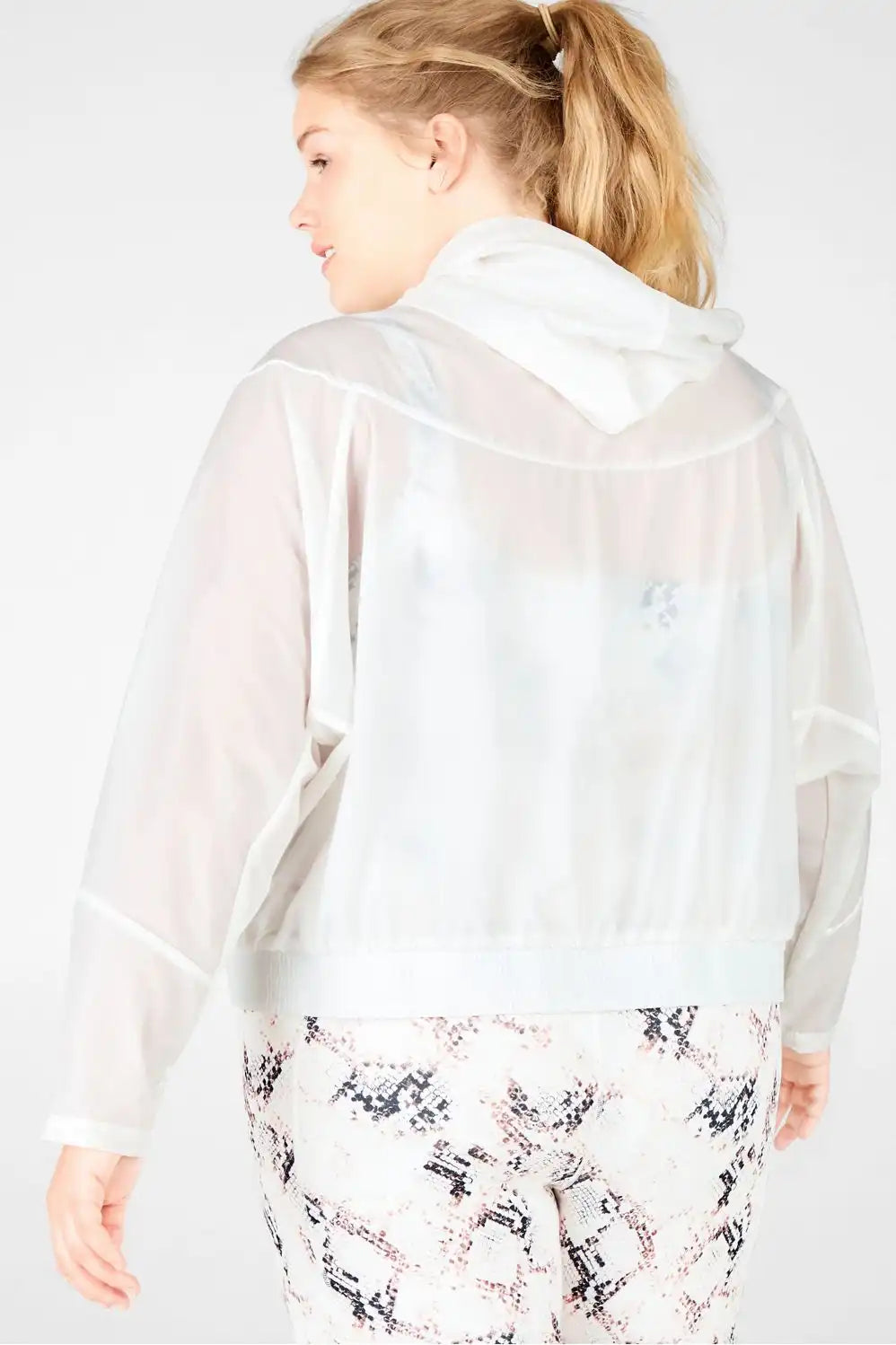 Halle Cropped Hooded Jacket