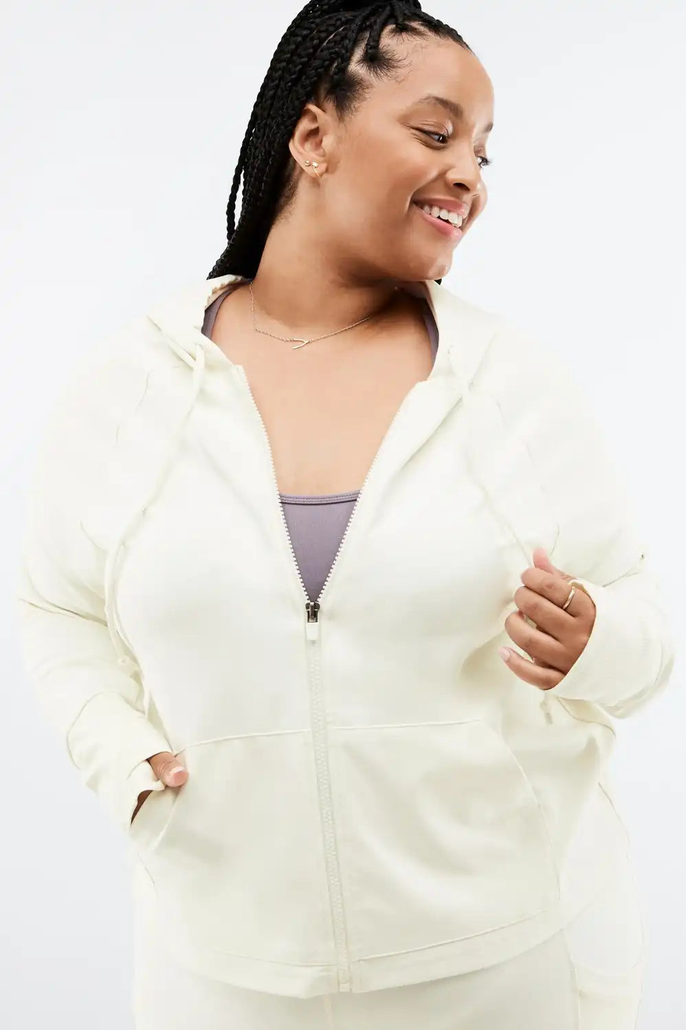 Oasis Cropped Hoodie
