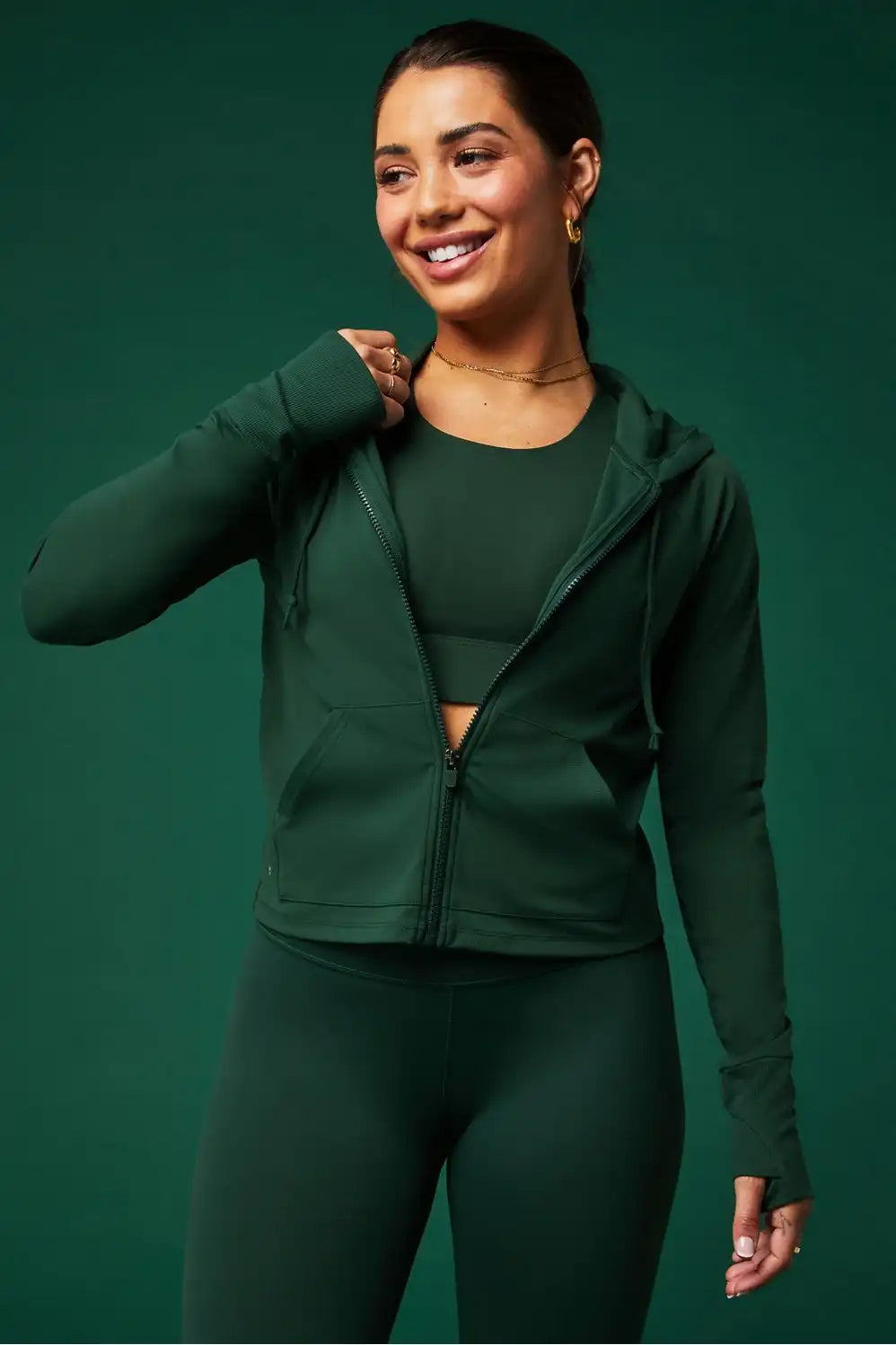 Oasis Cropped Hoodie Main image